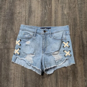Hollister Hi Rise Vintage Stretch Jean Short